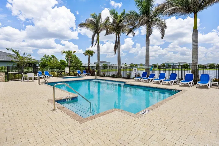 Pool with Lake View