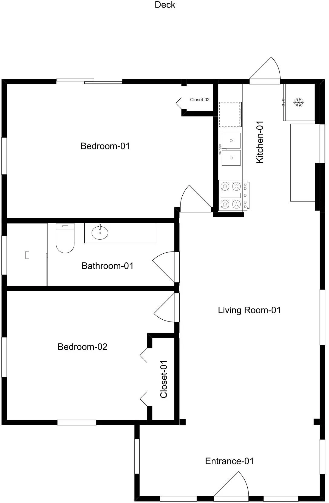 1st Floor 4 Adams