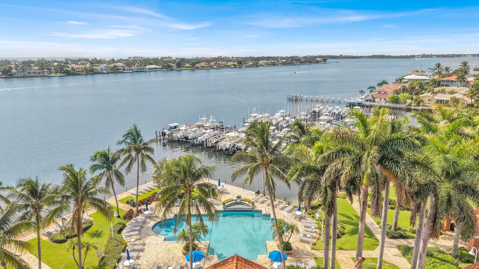 Pool and Marina