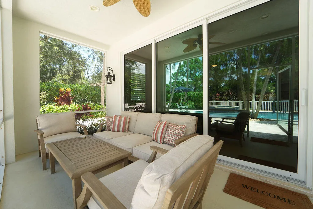 screen porch outside of family room