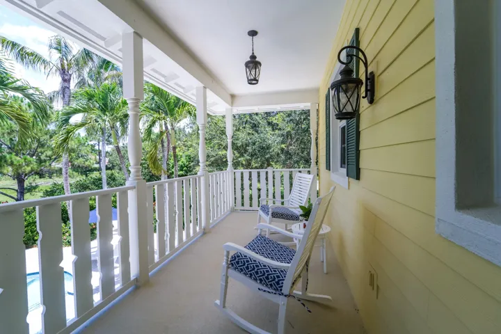 balcony of primary bedroom