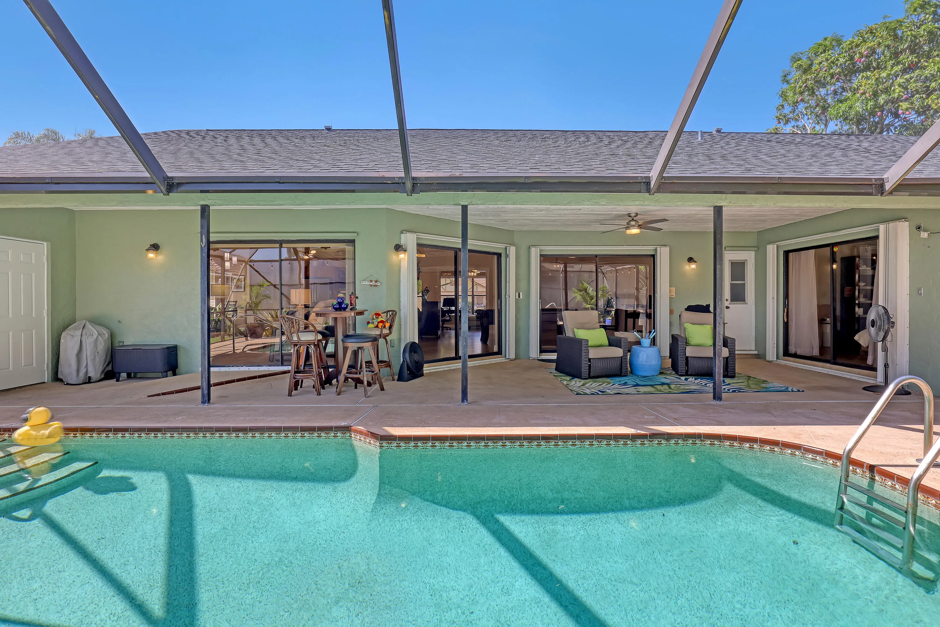 Pool area