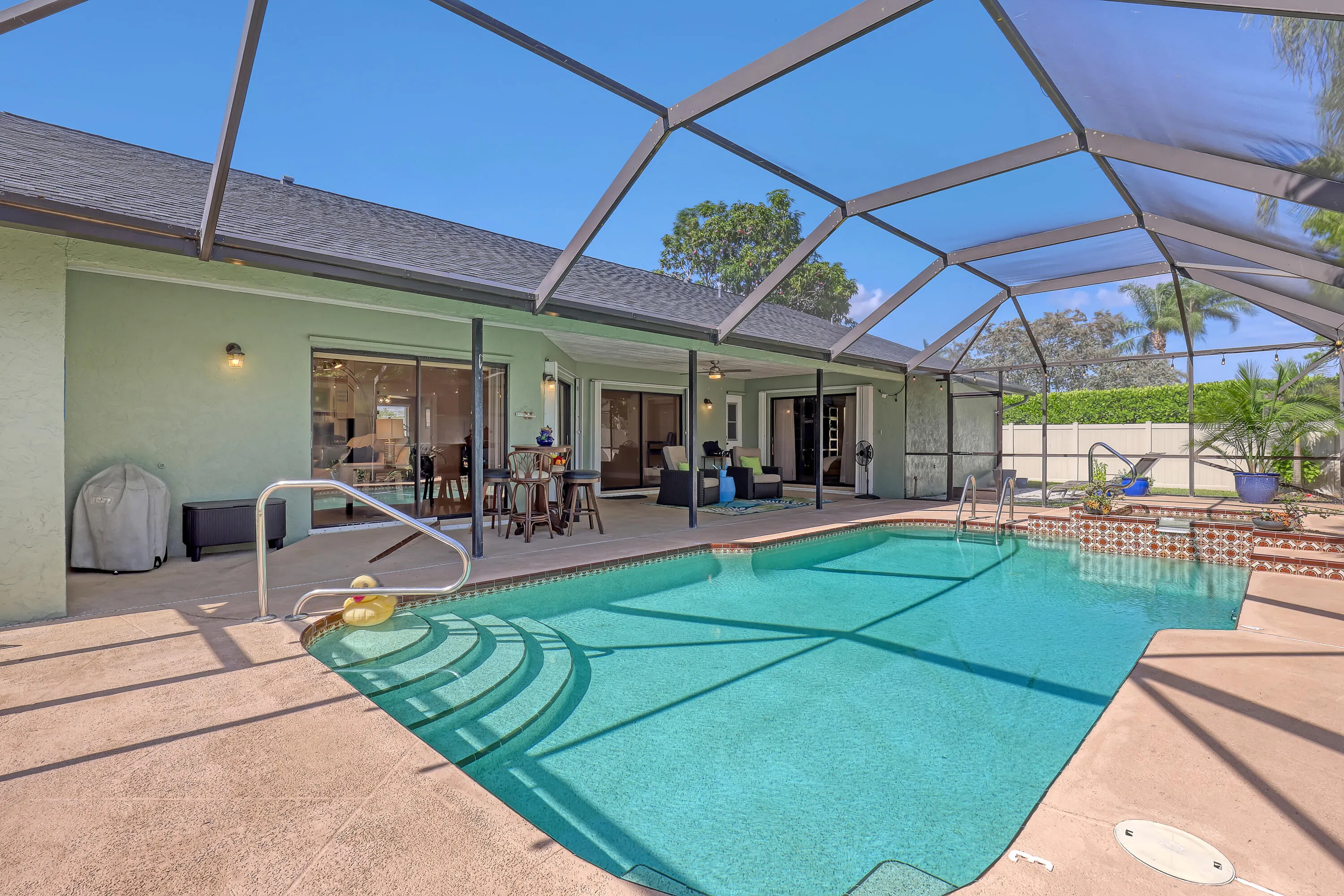 Pool area