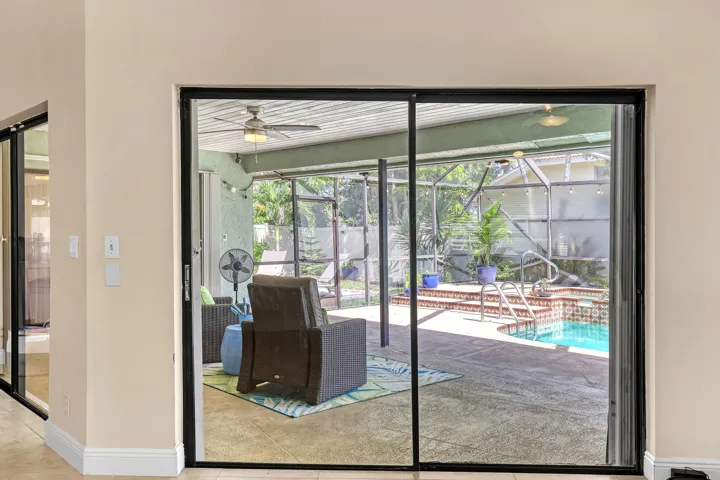 Pool area