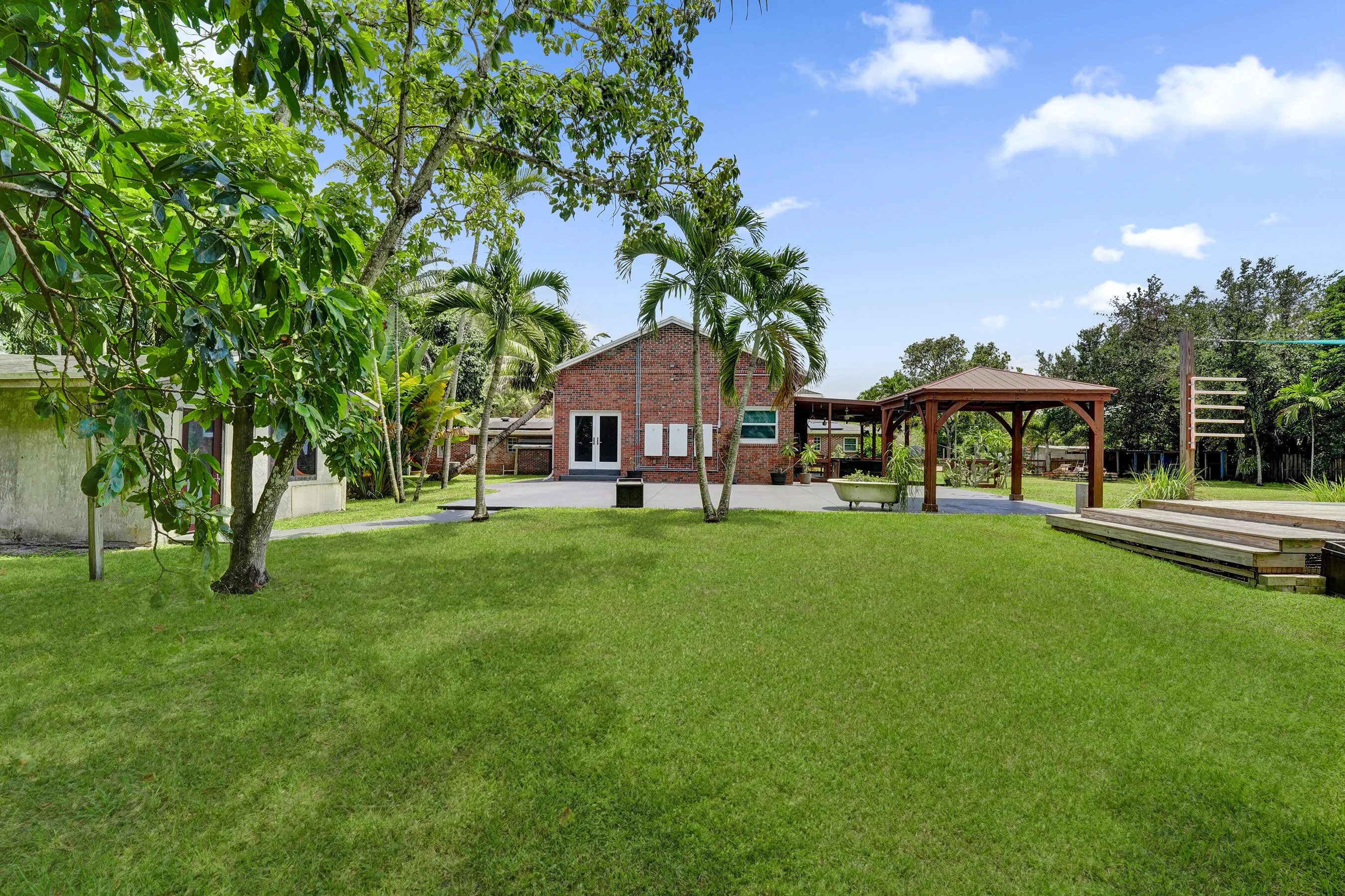 View from rear of property