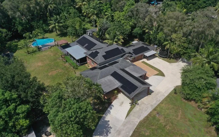 Acreage + Guest House + Newly installed $140K owned Solar Panels- little to no FPL bill