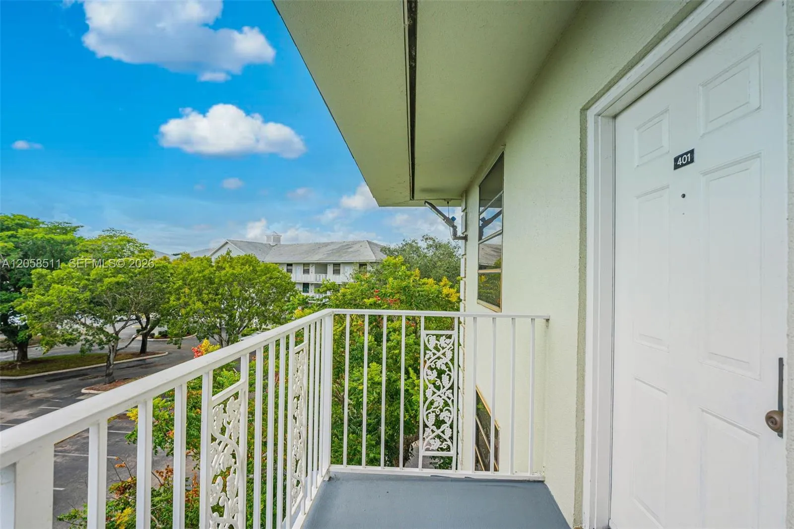 View from front door