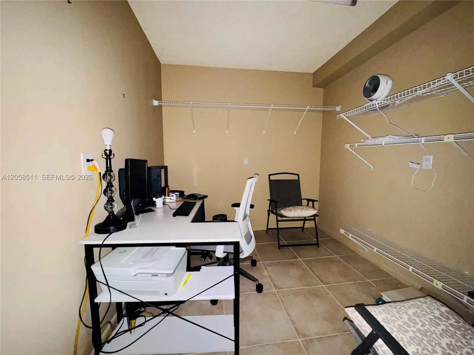 Storage Room can be office or 3rd bedroom