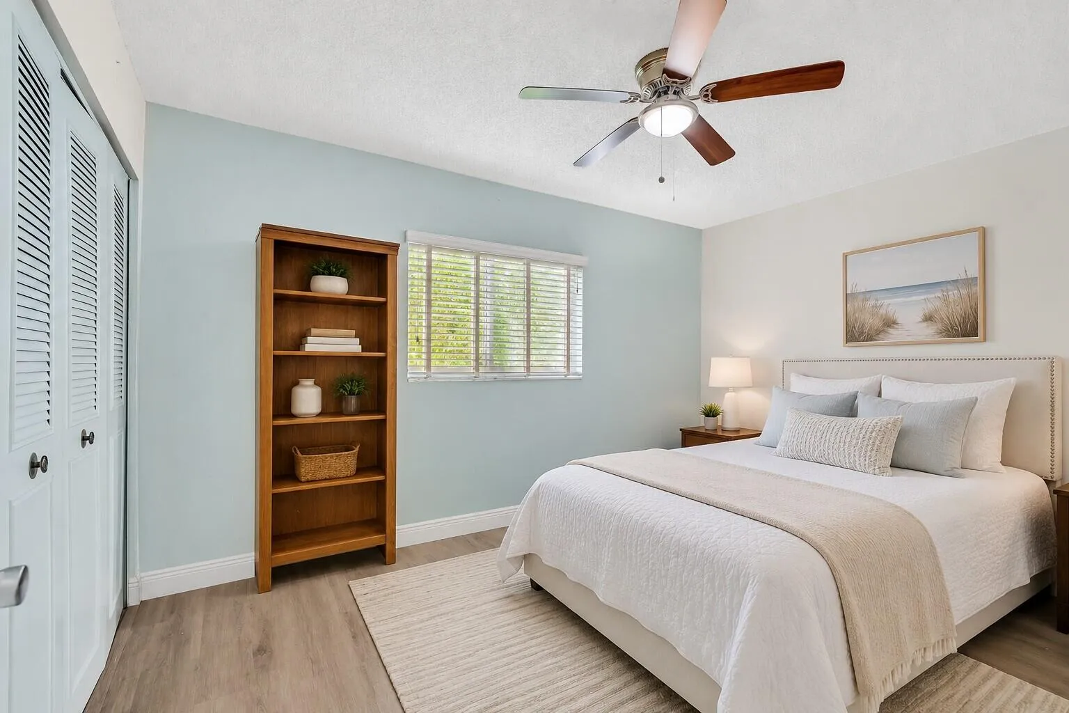 Guest Bedroom staged