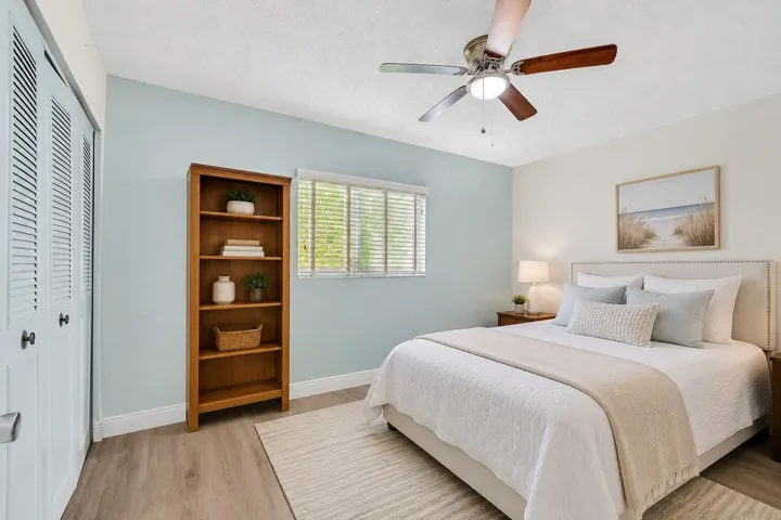 Guest Bedroom staged