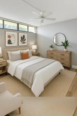 1950 Bedroom-Visual Enhanced