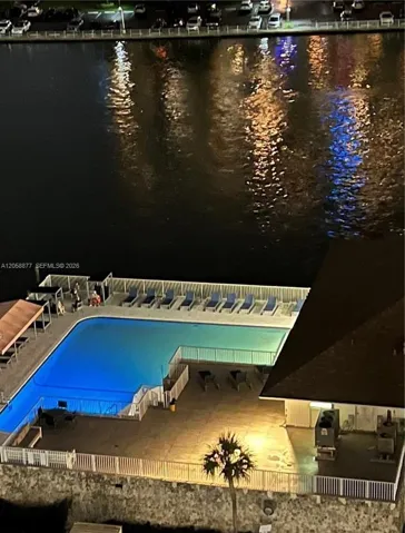 Pool by Night