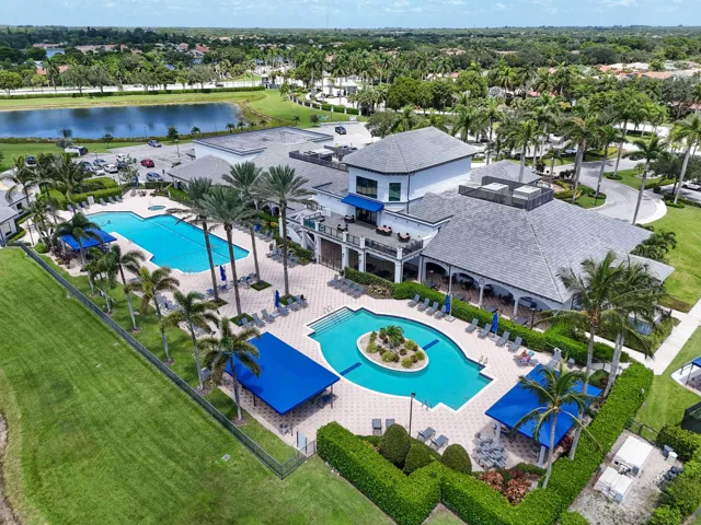 Aerial of Clubhouse & Pools