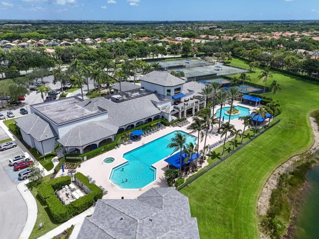 Aerial of Clubhouse & Pools