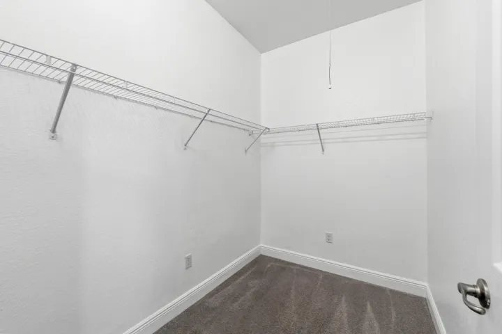 Closet for bedroom with private entrance