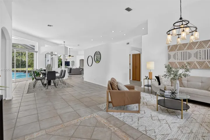 Spacious living areas, freshly painted interior, lots of natural light