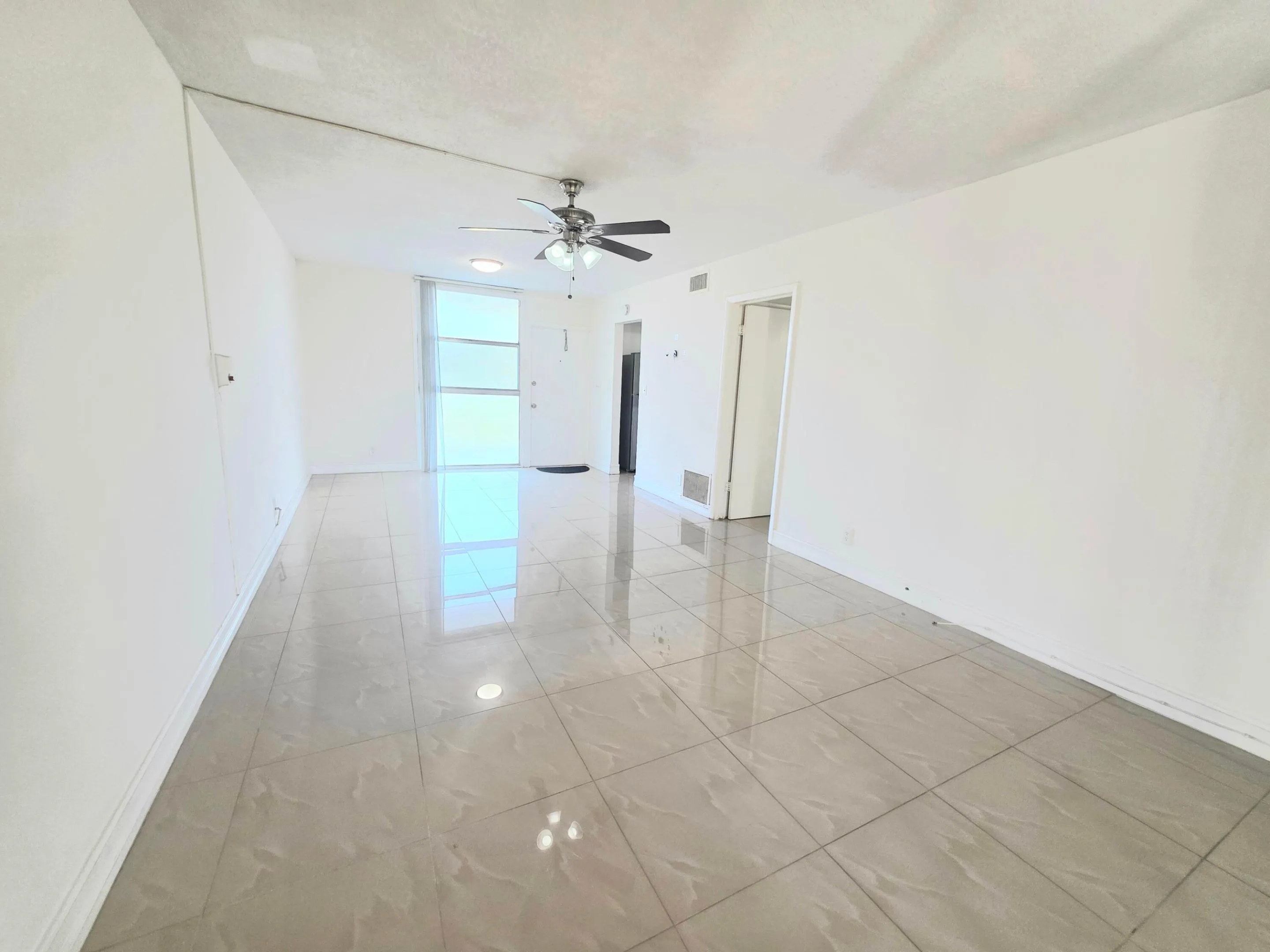 Livingroom and dining room