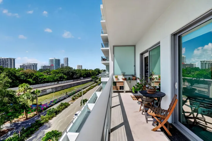 Balcony south view