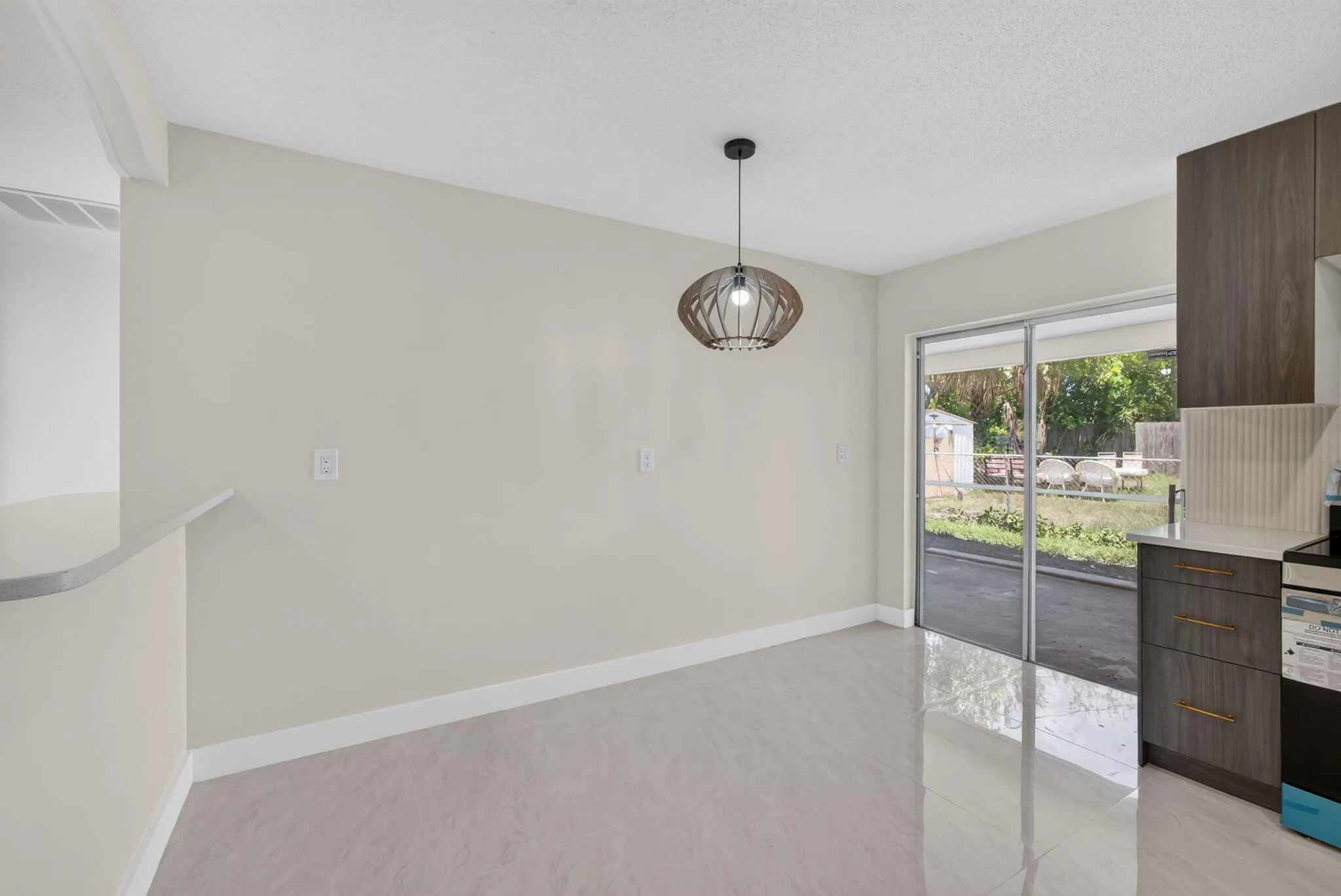 Dining area