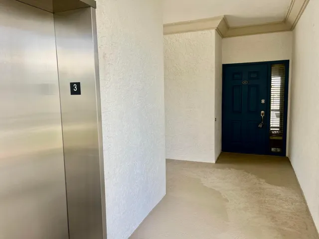 Front door to Unit