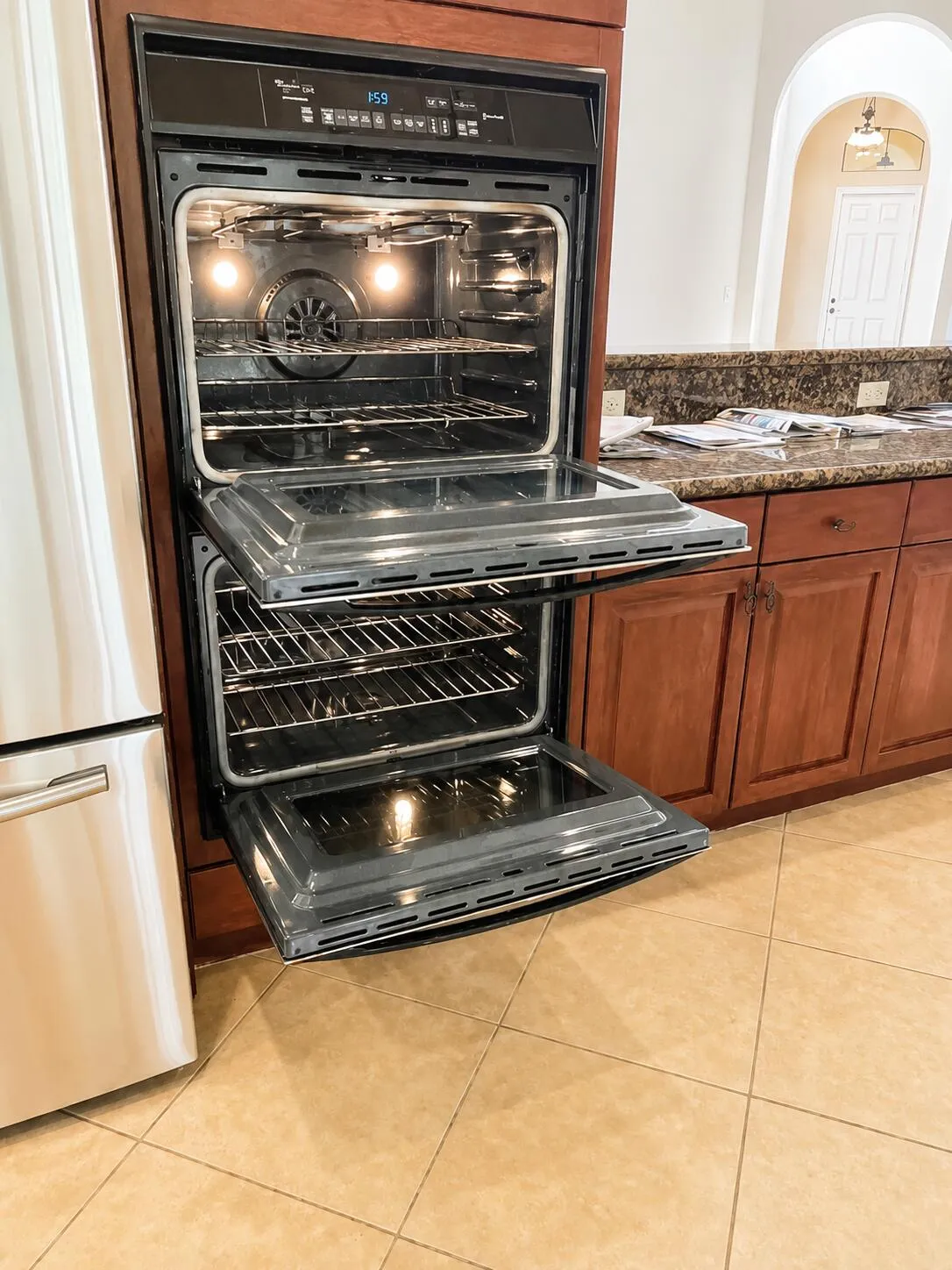 Inside Oven