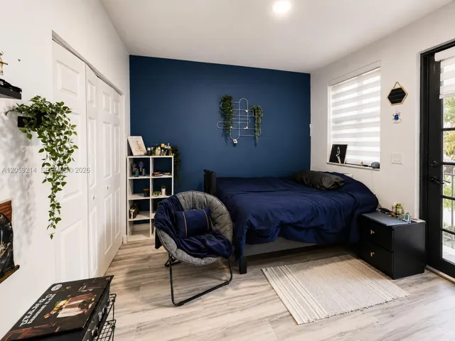 bedroom #3 with balcony