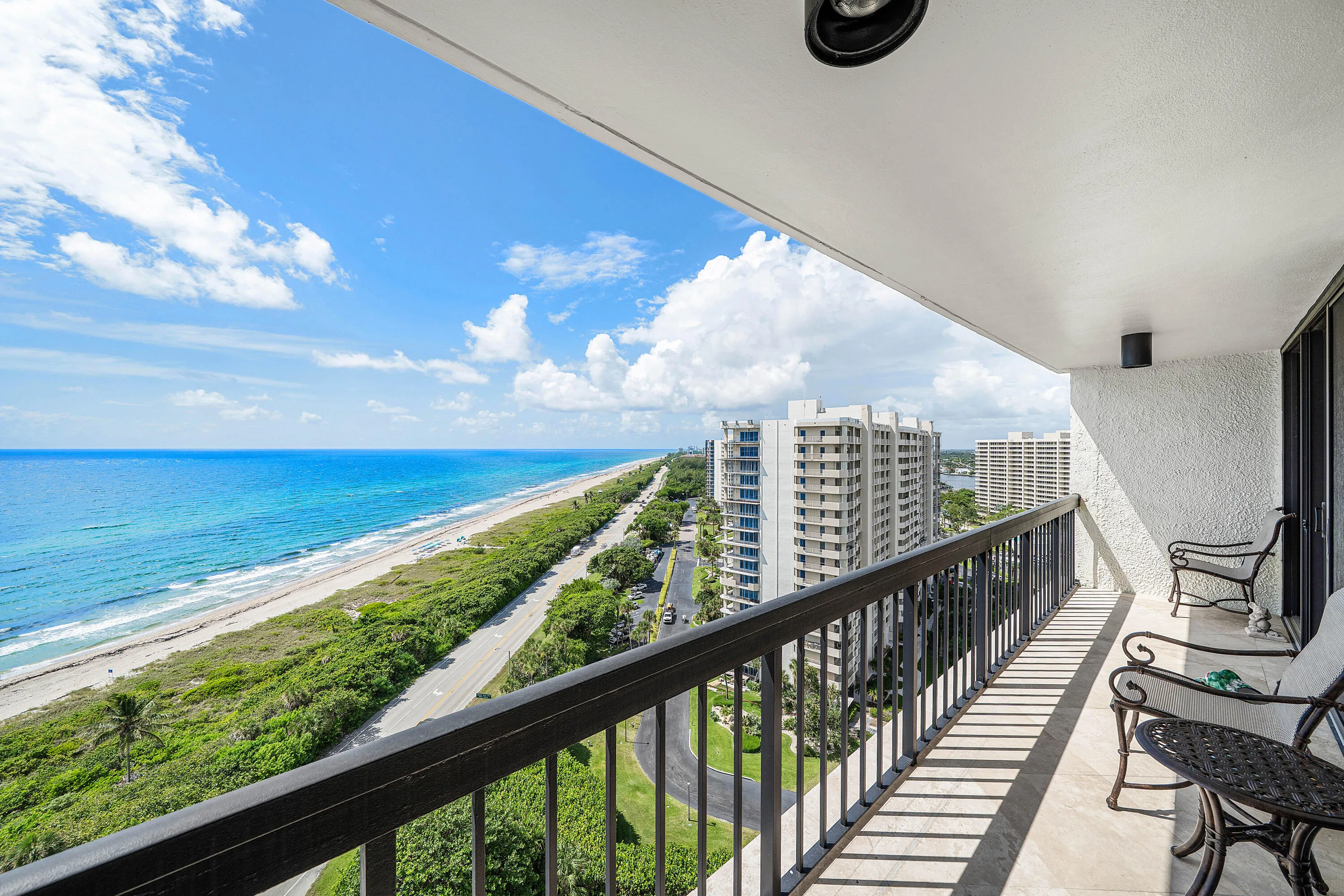 SOUTH FACING VIEWS FROM BALCONY