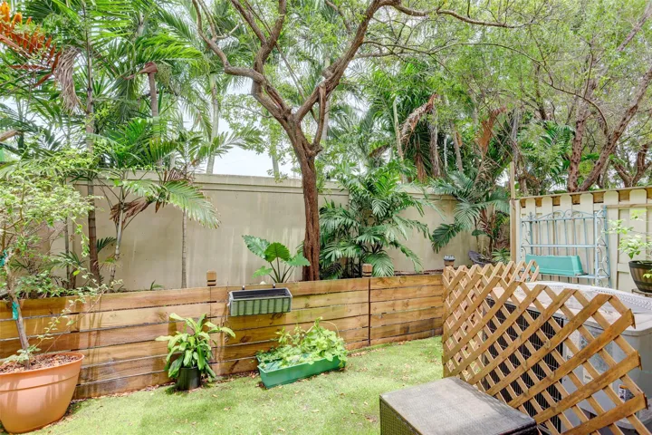 Private Fenced Turf Yard