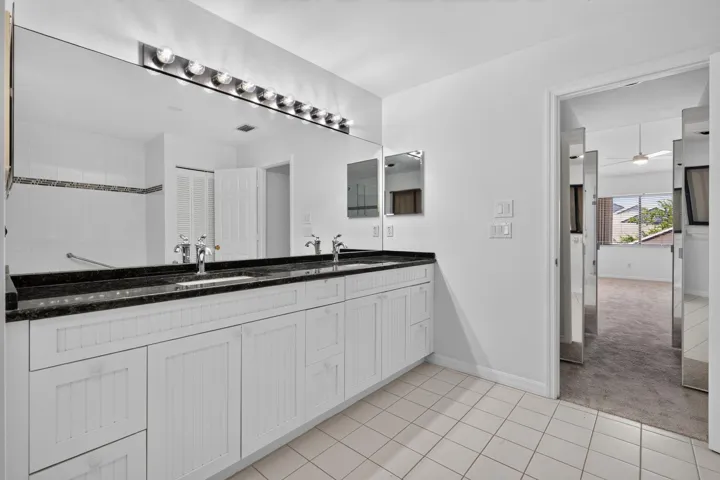 His and her sinks.