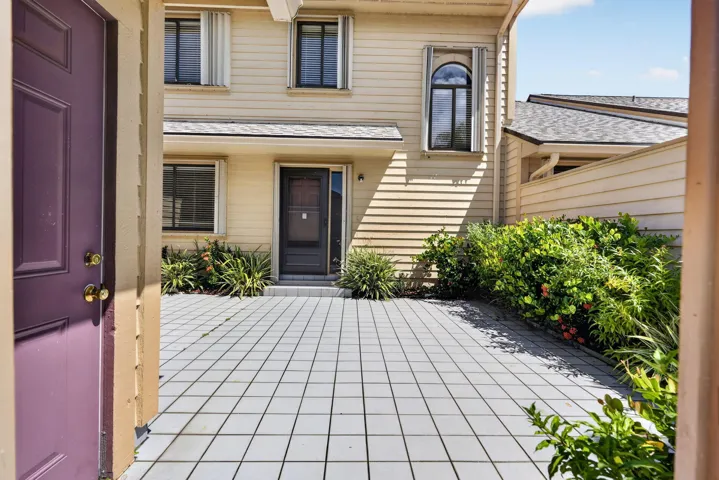 Courtyard entry