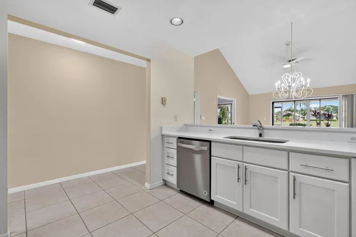 Open, bright and airy kitchen