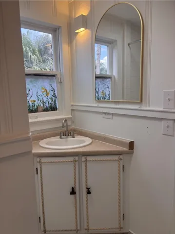 Corner Vanity
