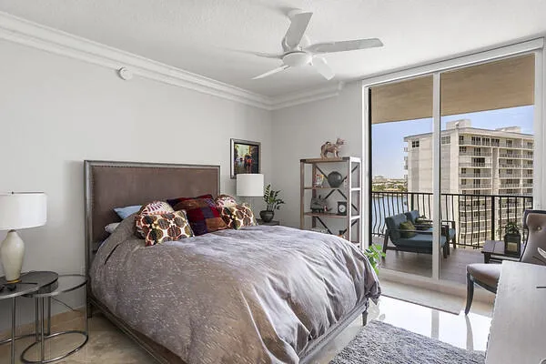 Second Primary BR w/ floor to ceiling slider to balcony