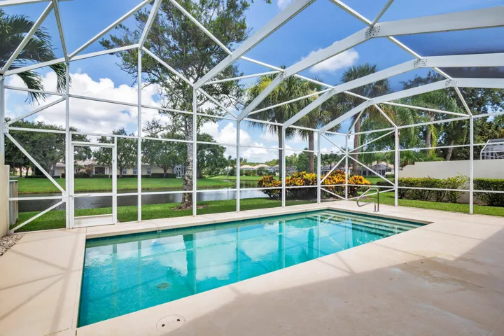 Inground Pool on Lake