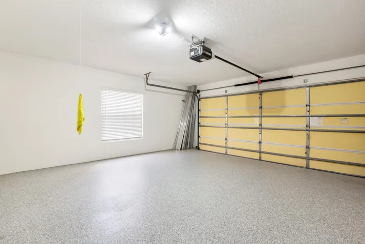 Epoxy garage floor
