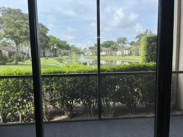 View from patio