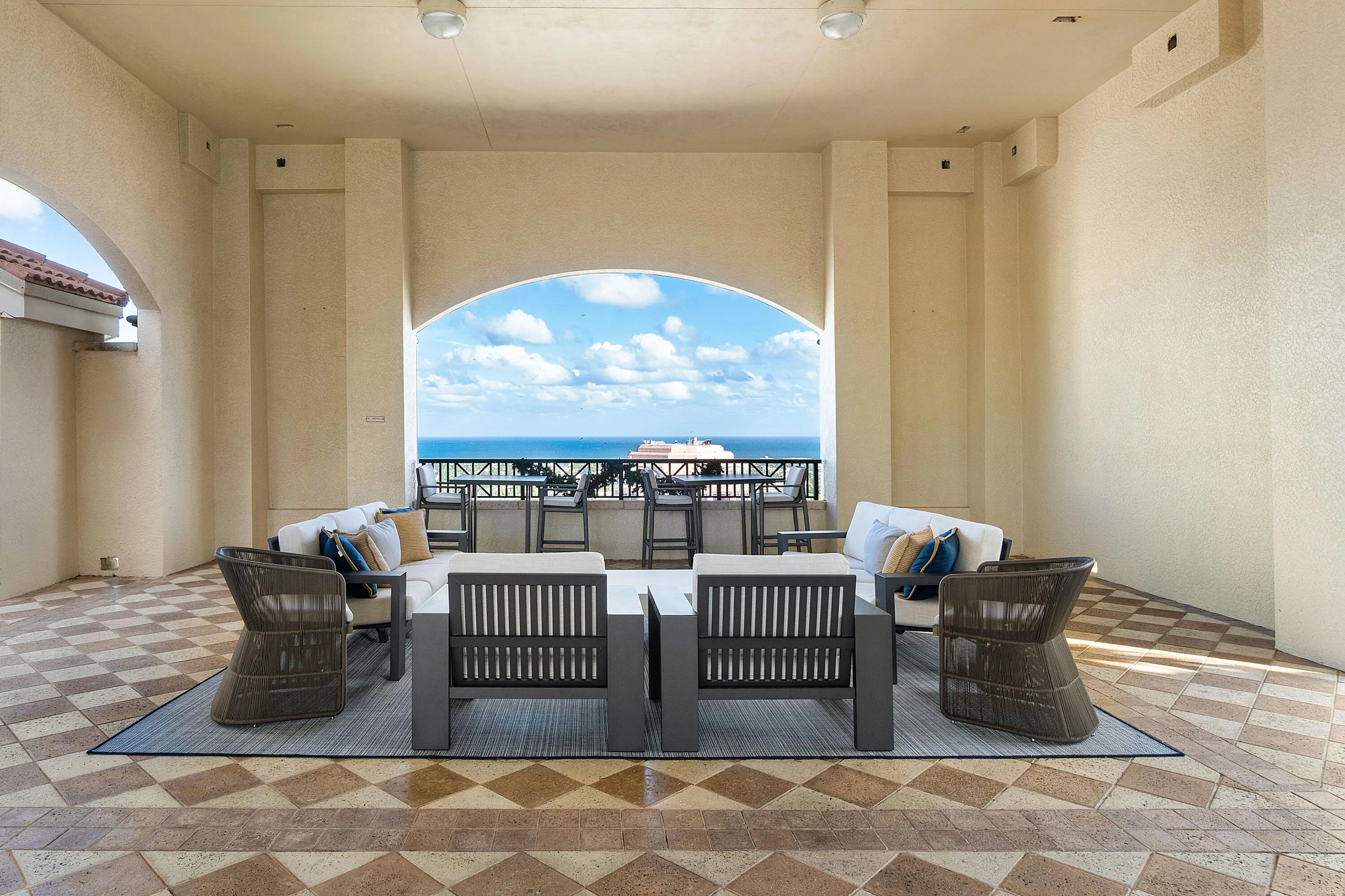 Beautiful Views and Seating Areas