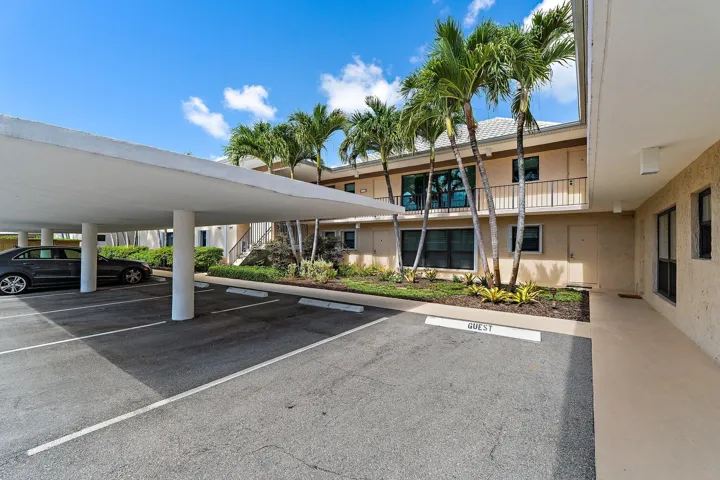 Assigned covered parking right at your door
