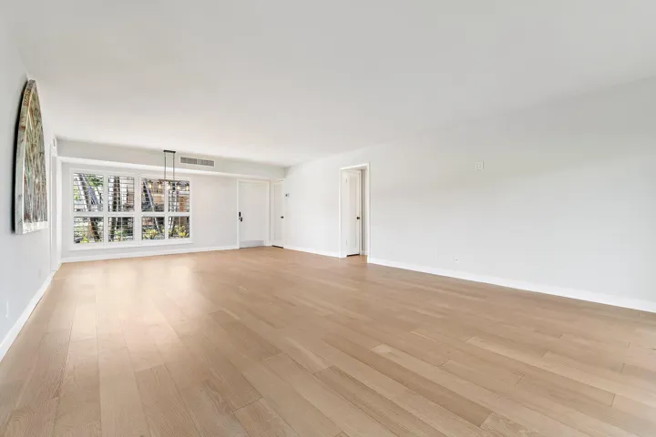 Room to spread out, with an open layout and green views