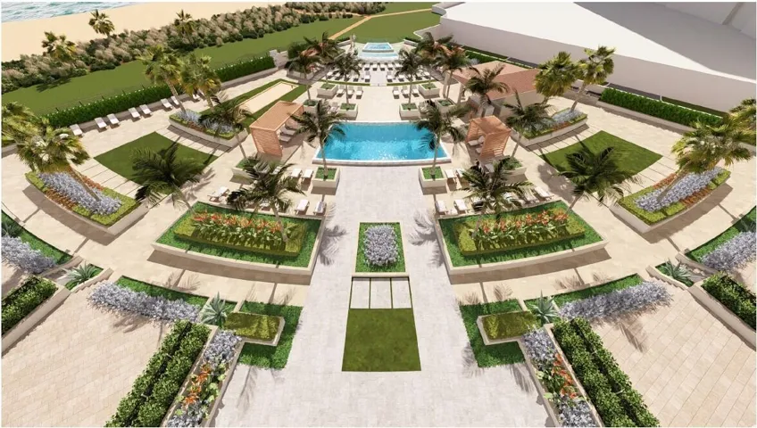 New Pool Deck Rendering