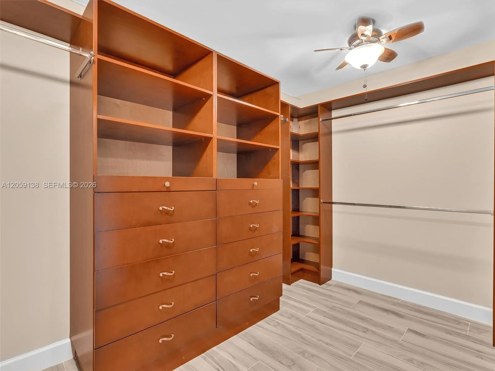 Master closet