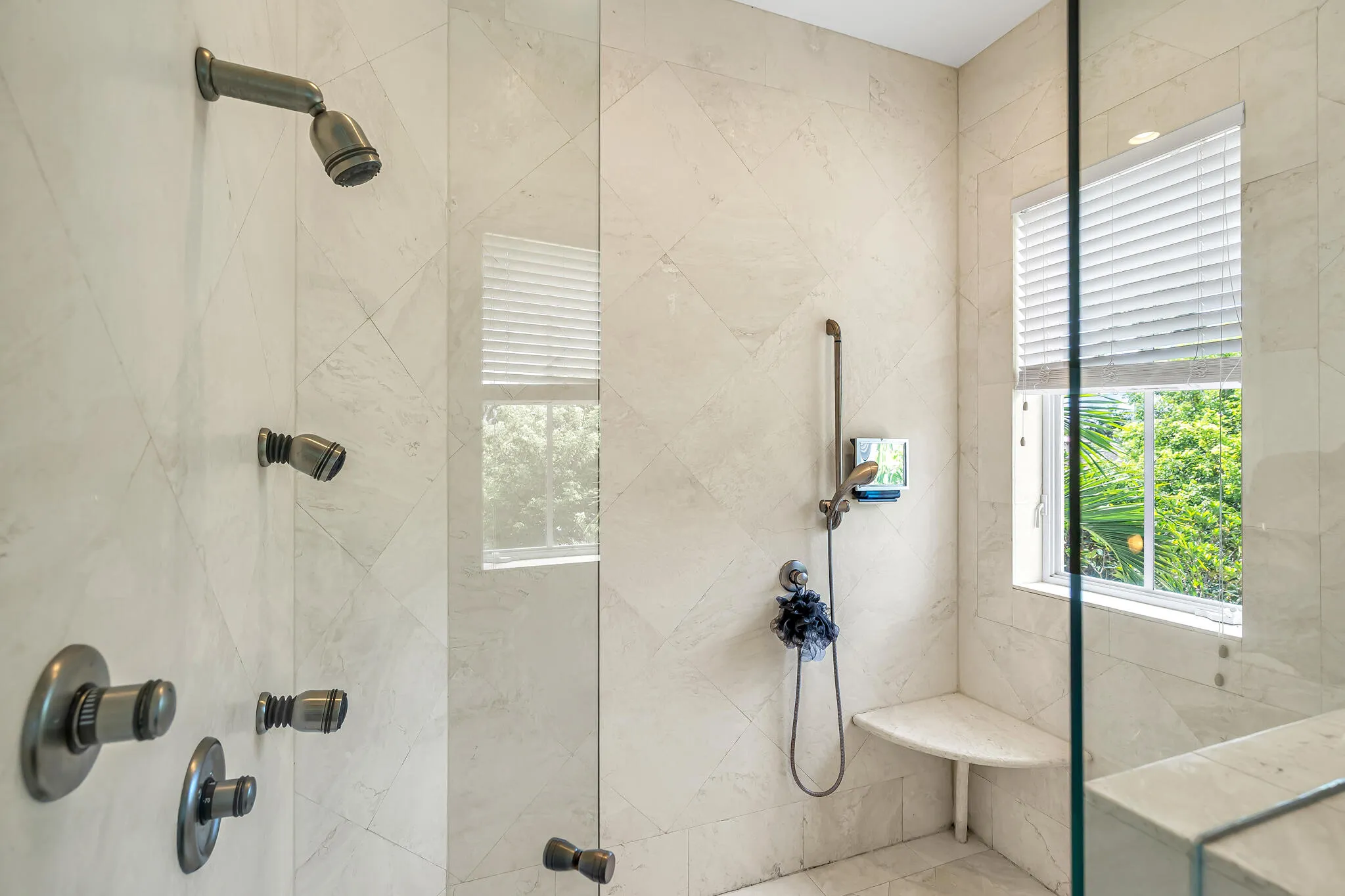 primary bathroom shower