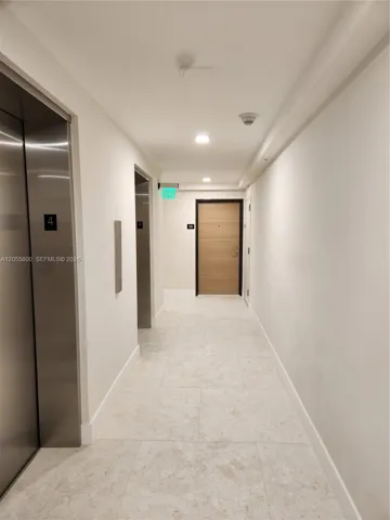 Renovated lobby, hallways & doors