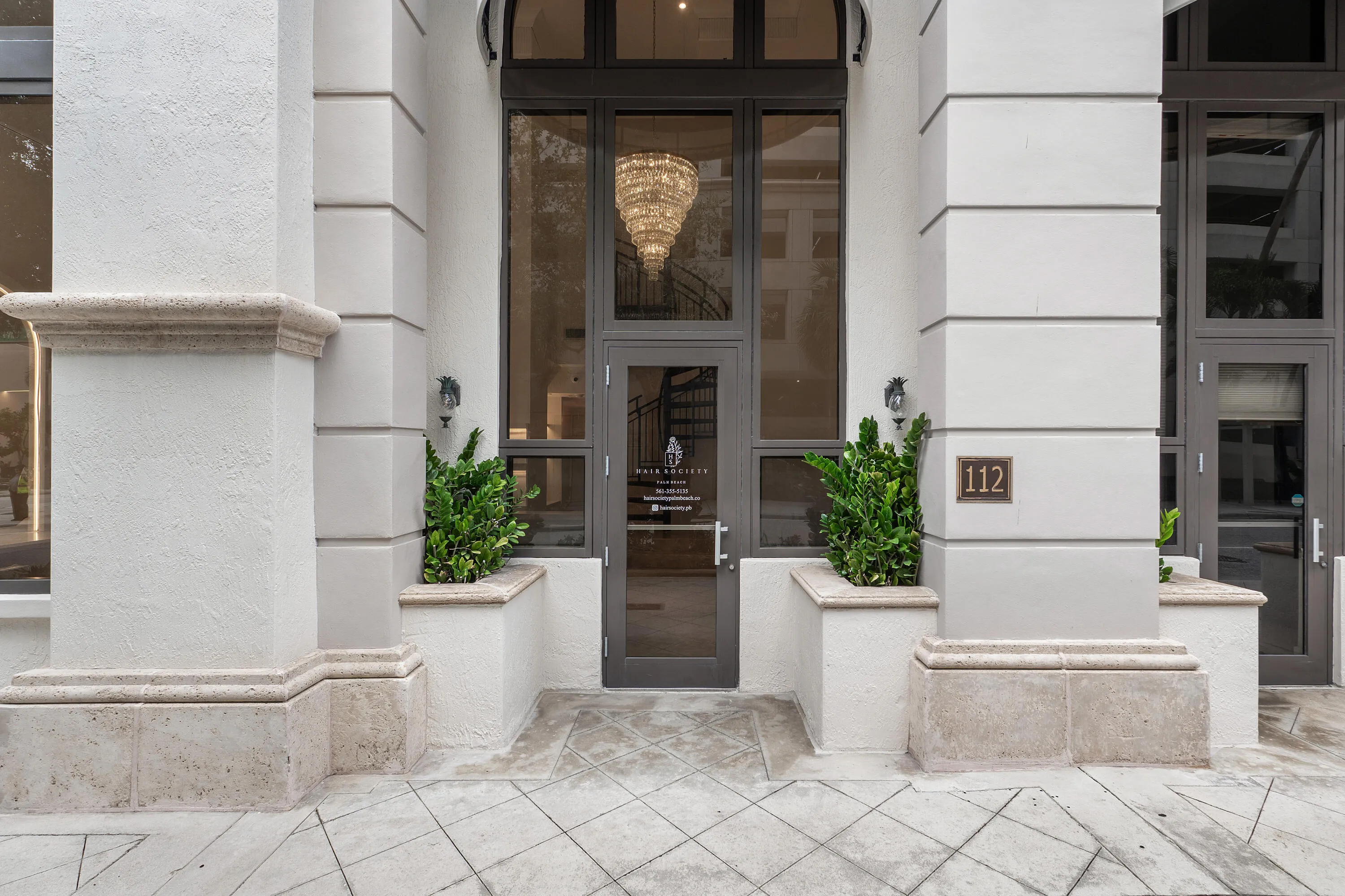 Front S Olive St Entrance