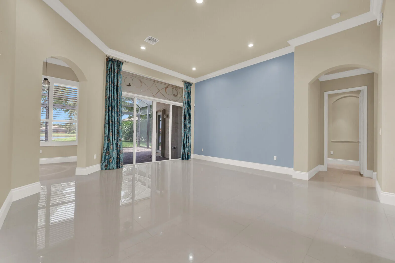 Elegant Living with Patio Access