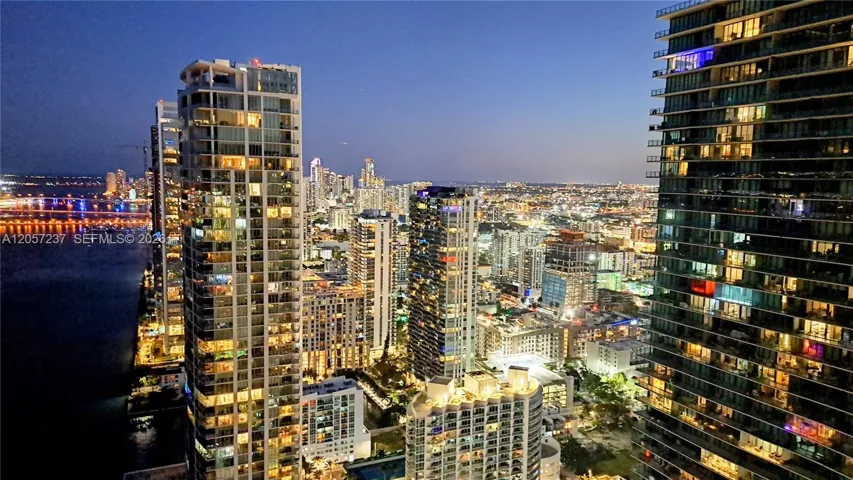 Exciting night views from unit