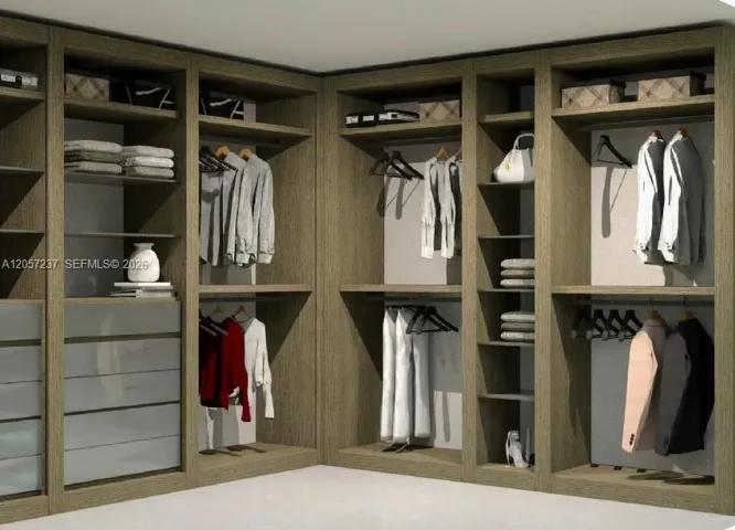 Custom Italian closets