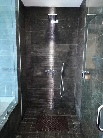 Extra large shower