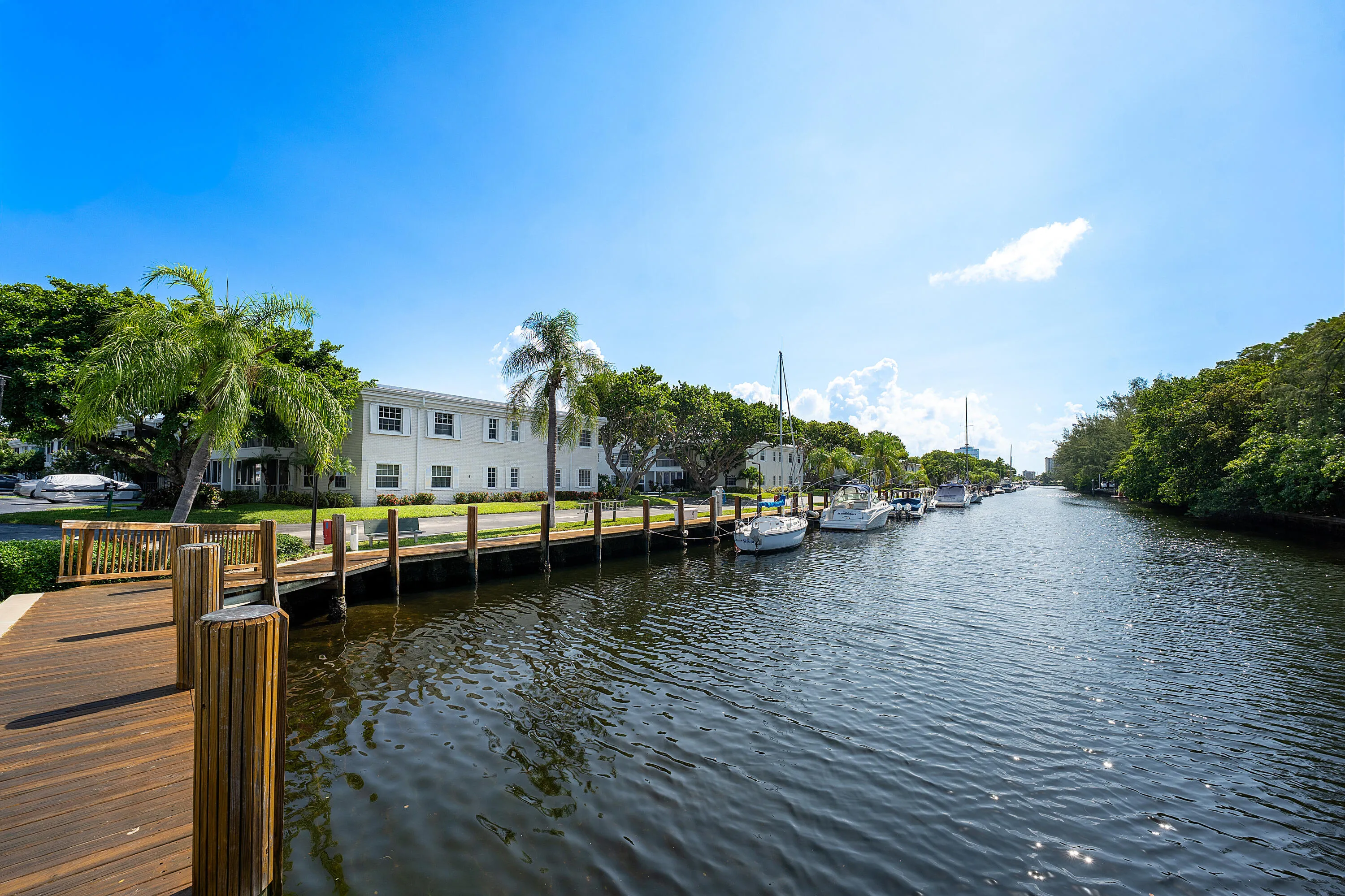 Waterway outside of bldg 6319.