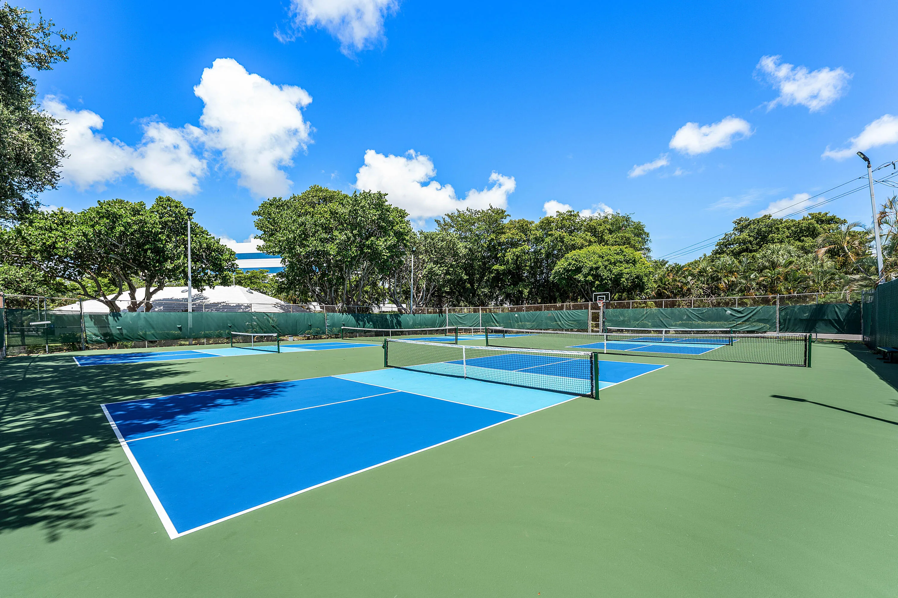 Rec center 2 pickleball courts.